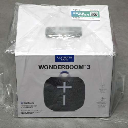 Logitech Ultimate Ears WONDERBOOM 3 藍牙喇叭 (全新)