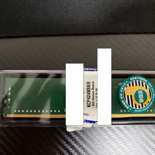 Kingston 2400MHz 8GB RAM 記憶體 (KCP424NS8/8)