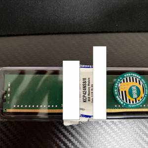 Kingston 2400MHz 8GB RAM 記憶體 (KCP424NS8/8)