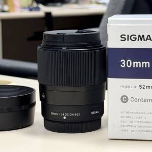 Sigma 30mm f/1.4 DC DN | Contemporary fujifilm Fuji x mount