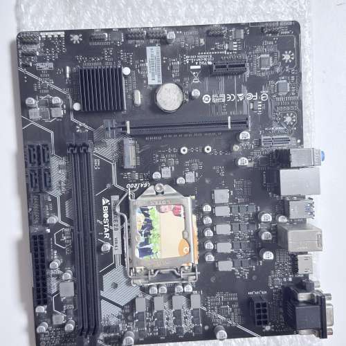 二手 BIOSTAR H510MX/E 2.0 H510 DDR4 LGA1200 MATX MB