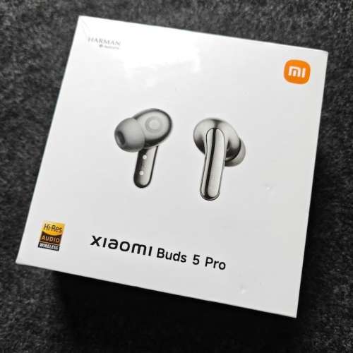 [FS] 誠放: 全新 小米 Buds 5 Pro 灰色 港行 Xiaomi 主動降噪 ANC 耳機 不是AirPod...