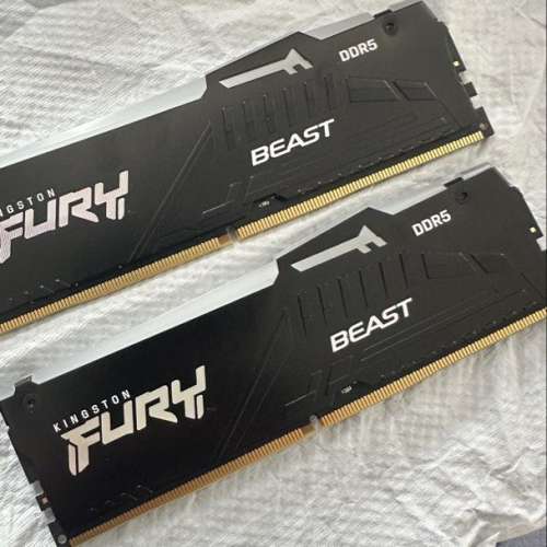 Kingston FURY BEAST DDR5 記憶體 32GB x 2條(共64GB)