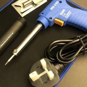 30W-200W Two-Stage Quick Heat Soldering Gun Pistol Type 220V (HK plug)
