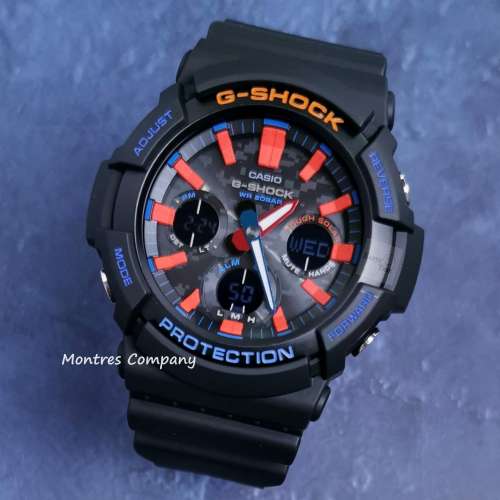 Montres Company 香港註冊公司(33年老店) 卡西歐 CASIO G-Shock 光動能 城市霓虹燈...