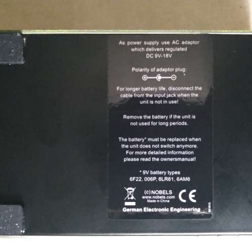 Nobels ODR-1 Overdrive pedal