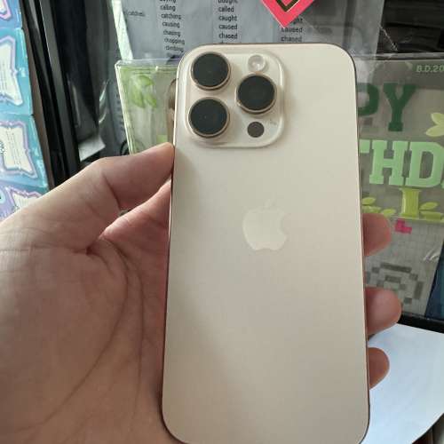 iPhone 16pro 256gb,港行原裝，電池91！