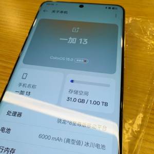 OnePlus 13 24+1TB one plus 一加13 5G 旗艦級手機電話 phone 24gb+1tb