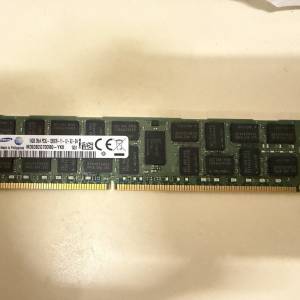 Samsung 64GB (16GB*4) DDR3 1600MHz ECC Server RAM 4條