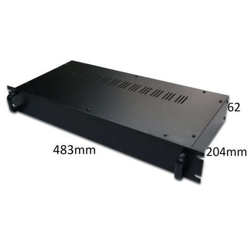 LG-1983 黑色, 机箱, 新品, 未開箱.ENCLOSURE, INSTRUMENT CASE  483X62X204MM
