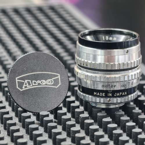 日本 Arco 13/1.4 for C mount 冇光圈葉 功能正常 鏡片通透 CANON Nikon olympus P...