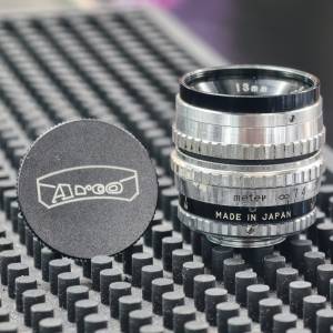 日本 Arco 13/1.4 for C mount 冇光圈葉 功能正常 鏡片通透 CANON Nikon olympus P...