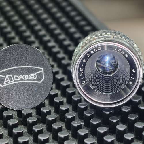 日本 Arco 13/1.4 for C mount 冇光圈葉 功能正常 鏡片通透 CANON Nikon olympus P...