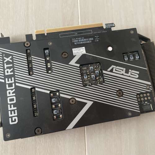 ASUS Dual GeForce RTX 3060 OC Edition 12GB GDDR6 顯示卡