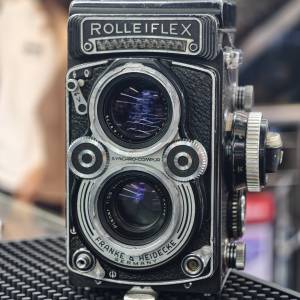 Rolleiflex 3.5F planar 鏡頭 帶測光 功能正常 鏡片通透 carl zeiss 祿萊 祿來