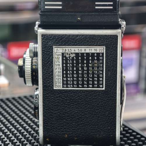 Rolleiflex 3.5F planar 鏡頭 帶測光 功能正常 鏡片通透 carl zeiss 祿萊 祿來