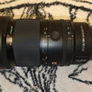 Sony FE 2.8/100 Macro GM鏡