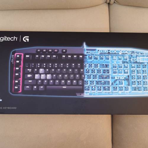 Logitech G710+ 近全新有盒 羅技有綫電競機械鍵盤 Orange Gaming Mechanical Keybo...