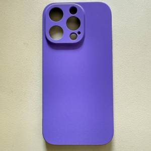 【iPhone 15 Pro】全新磨砂紫色矽膠手機殻 15Pro Case (NEW)