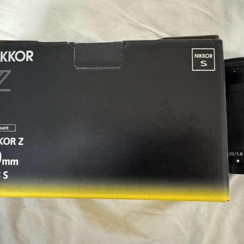 Nikon z 20mm 1.8