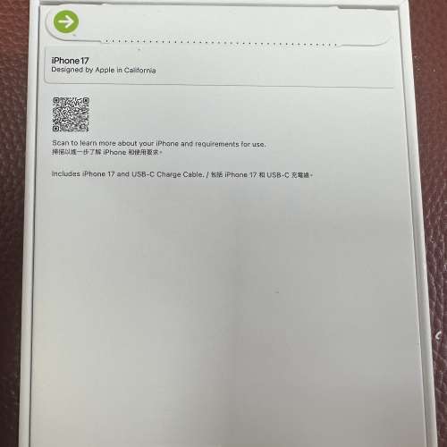 iPhone 17 512gb white 全新