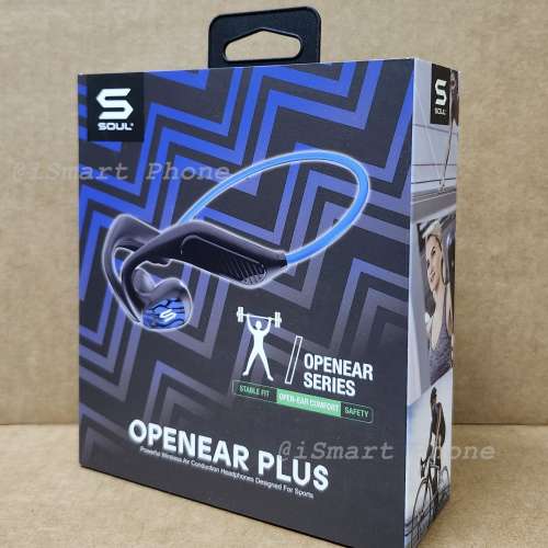 Soul Openear Plus 開放式空氣傳導無線藍牙耳機，全日佩戴舒適，防汗功能適合戶外/...