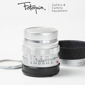 || Leica Summilux-M 50mm F1.4 - Silver / v2 / E43 with hood & slim cut filter ||