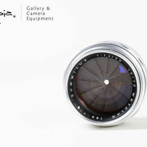 || Leica Summilux-M 50mm F1.4 - Silver / v2 / E43 with hood & slim cut filter ||