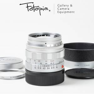 || Leica Summilux-M 50mm F1.4 - Silver / v2 / E43 with hood & slim cut filter ||
