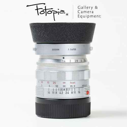 || Leica Summilux-M 50mm F1.4 - Silver / v2 / E43 with hood & slim cut filter ||
