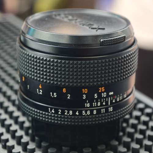 contax 50/1.4 AEJ CY carl zeiss planar 功能正常 鏡片通透 CANON Nikon olympus ...