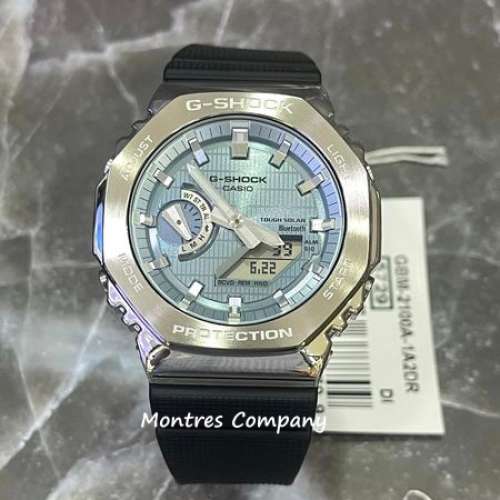 Montres Company 香港註冊公司 (33年老店) 卡西歐 CASIO G-SHOCK GSTEEL GBM-2100A...