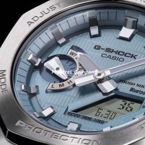 Montres Company 香港註冊公司(33年老店) 卡西歐 CASIO G-SHOCK G-STEEL 銀深藍黑 ...