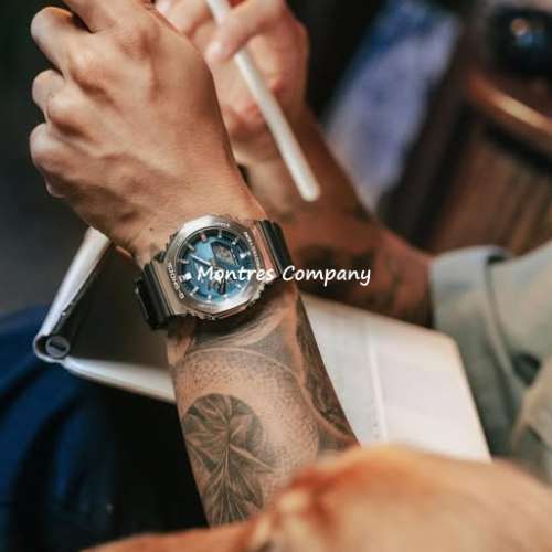 Montres Company 香港註冊公司(33年老店) 卡西歐 CASIO G-SHOCK G-STEEL 銀深藍黑 ...