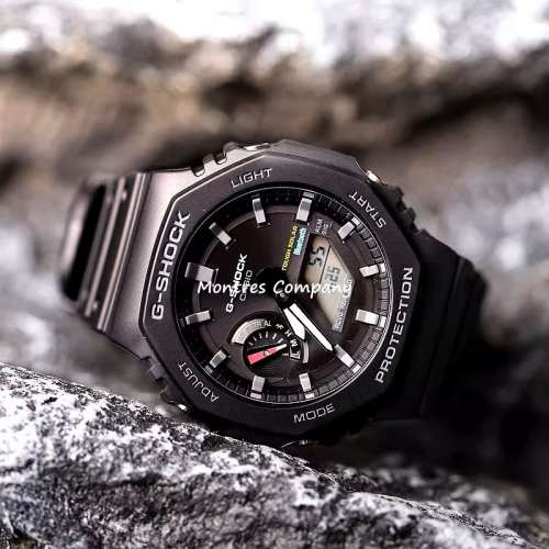 Montres Company 香港註冊公司(33年老店) 卡西歐 CASIO G-SHOCK G-STEEL 銀白黑色 ...