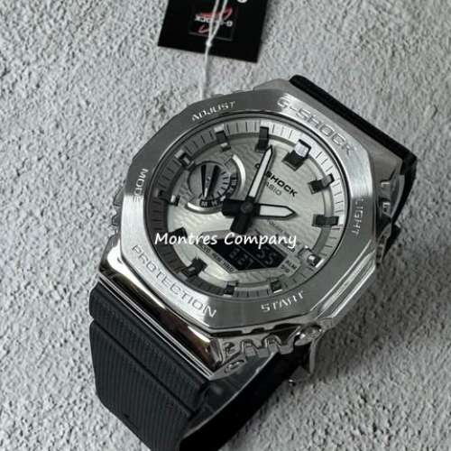 Montres Company 香港註冊公司(33年老店) 卡西歐 CASIO G-SHOCK G-STEEL 銀白黑色 ...