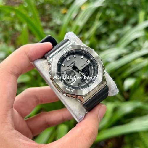 Montres Company 香港註冊公司(33年老店) 卡西歐 CASIO G-SHOCK G-STEEL 銀白黑色 ...