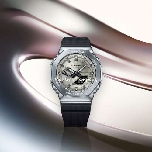 Montres Company 香港註冊公司(33年老店) 卡西歐 CASIO G-SHOCK G-STEEL 銀白黑色 ...