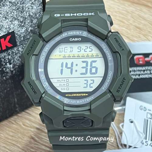 Montres Company 香港註冊公司(33年老店) 卡西歐 CASIO G-SHOCK 超長電池壽命 防震...