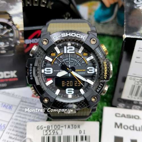Montres Company 香港註冊公司 (33年老店) 卡西歐 CASIO G-Shock 藍牙 GG-B100-1A3 ...