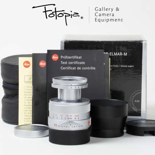 || Leica Macro-Elmar-M 90mm F4 - Silver / 11634 with full packing ||