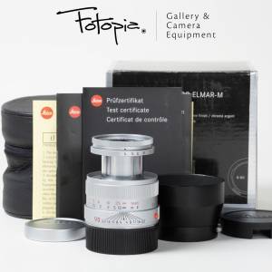 || Leica Macro-Elmar-M 90mm F4 - Silver / 11634 with full packing ||