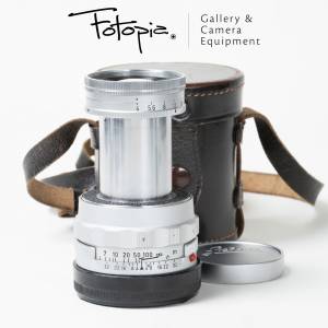 || Leica Elmar-M 90mm F4 - v1 / Collapsible with leather case ||