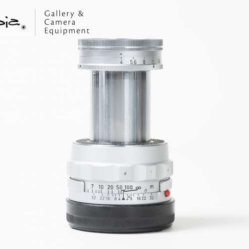 || Leica Elmar-M 90mm F4 - v1 / Collapsible with leather case ||