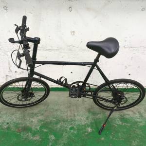 正常輕便 20吋前後蝶剎單車，前後快拆