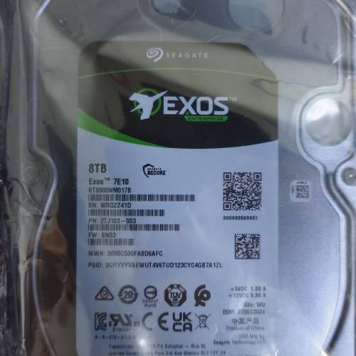 Seagate Exos 7E10 Enterprise HDD 8TB