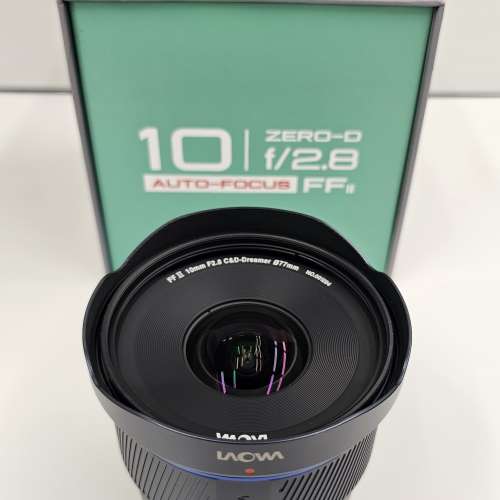 Laowa 老蛙 10mm f/2.8「零變形」自動對焦鏡頭 (Sony E 接環鏡頭)