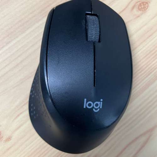Logitech M331 黑色靜音無線滑鼠
