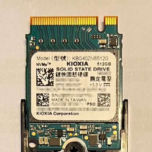 KIOXIA 東芝 M.2 SSD 512GB 99%健康度(可送2280轉插) **不議價**
