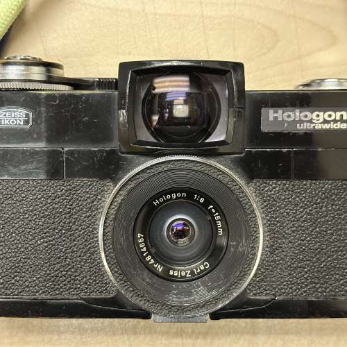 稀有神鏡&mdash;&mdash;西德蔡斯Zeiss Ikon Hologon Ultrawide 15mm f/8 Camera black paint